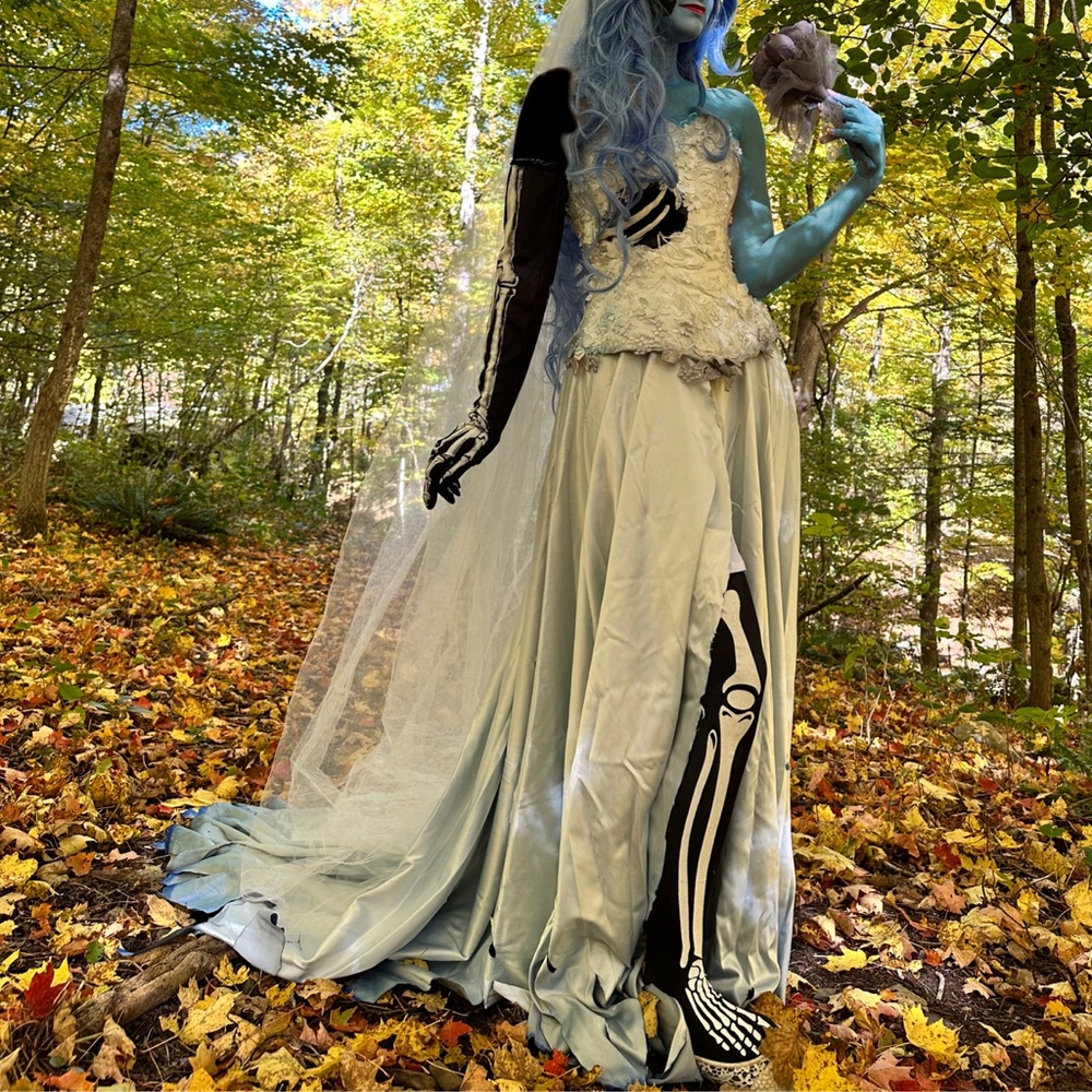 Custom Made Corpse Bride Wedding Dress